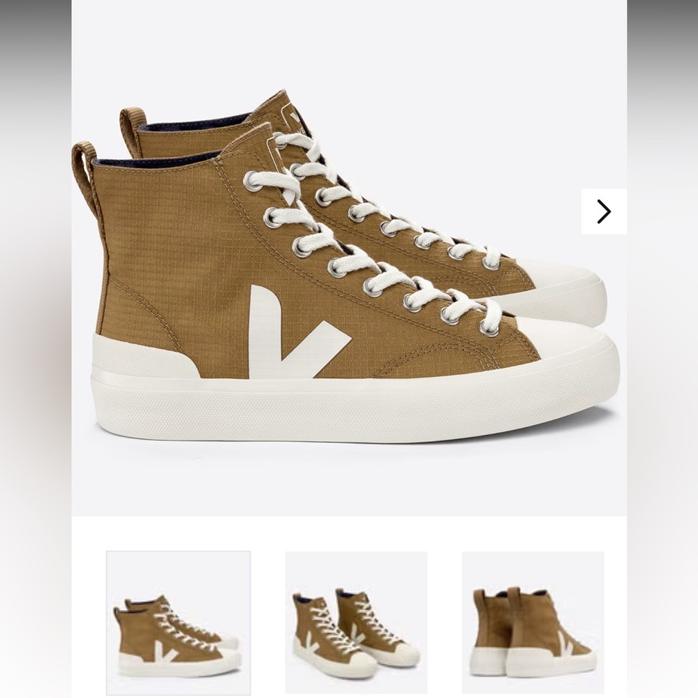 Veja Wata II Vegan Ripstop High-Top Trainers